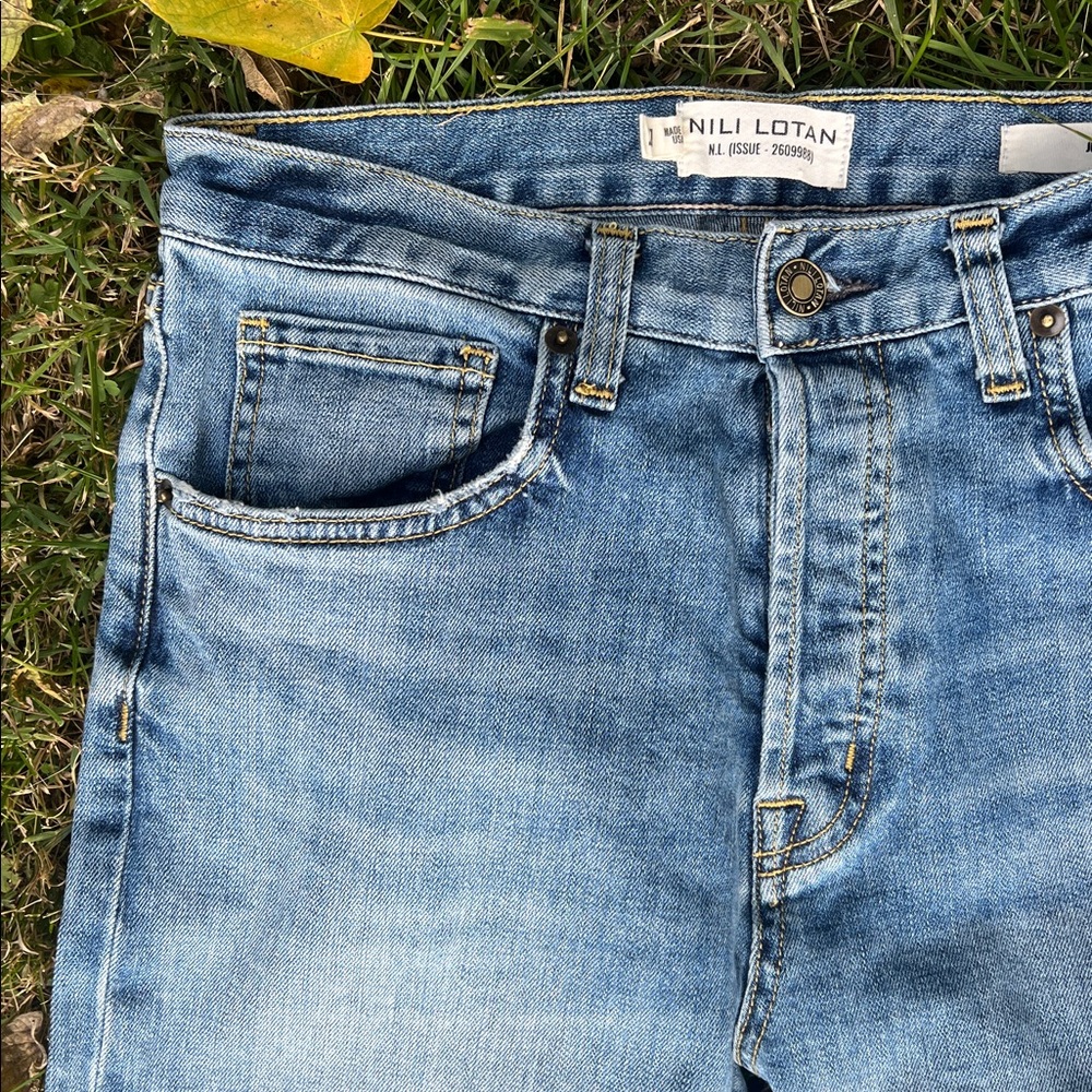 Nili Lotan Juliet Button Fly Jeans - Picture 6 of 7